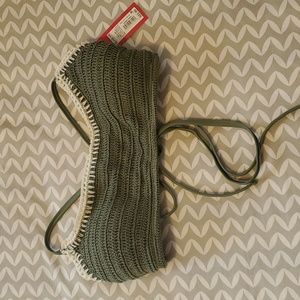 NWT Crochet Bikini Top